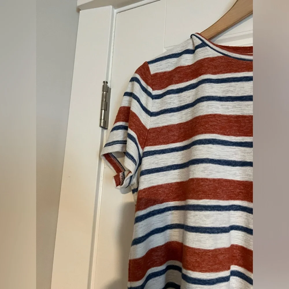 MADEWELL Willford Short Sleeve Shirt Linen XL - Picture 5 of 7